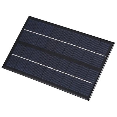 Mini Painel Solar Fotovoltaico 9V/3W - 300mA