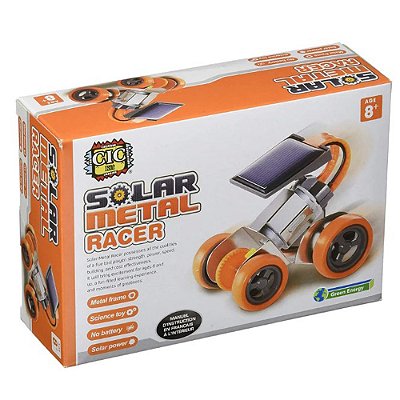 Carrinho de Corrida Solar - Metal Racer