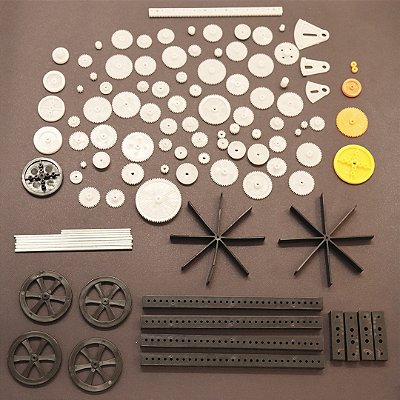 Kit Engrenagens Plásticas com Acessórios - 92pcs