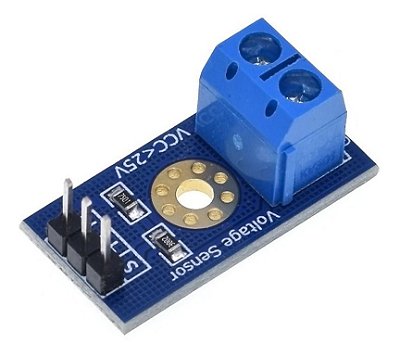 Módulo Sensor de Tensão 0-25V DC