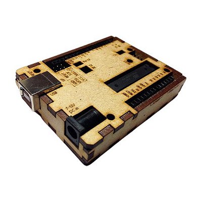 Case para Arduino Uno em MDF