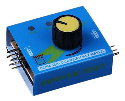 Testador De Servo E Esc - 3 Canais