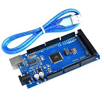 Mega 2560 CH340 + Cabo Usb para Arduino