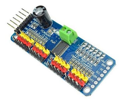 Módulo PWM PCA9685 I2C - 16 Canais para Servo