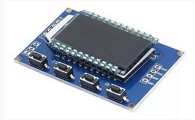 Gerador de Sinal PWM com LCD e Frequência Ajustável