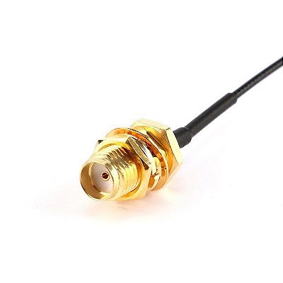 Cabo Pigtail U.FL IPX com conector SMA Femea 15cm