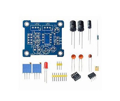 Kit Módulo NE555 Gerador de Pulso Frequência - 1Hz a 200kHz - DIY