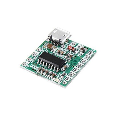 Mini Módulo Amplificador de Som Estéreo PAM8403 - Micro USB