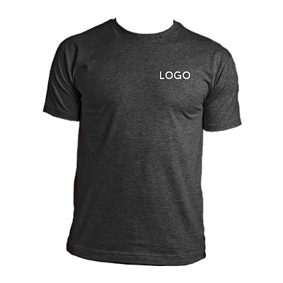 Camiseta 100% Algodão Fio 30.1 penteado