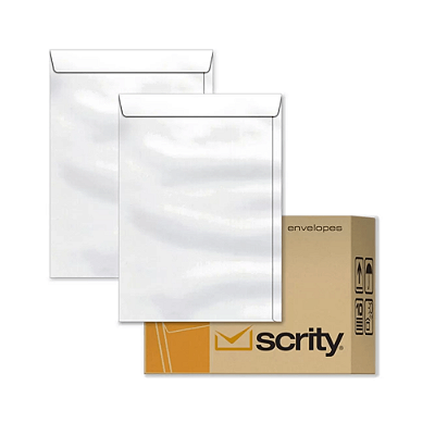 Envelope Saco 185x248 90g Branco Scrity