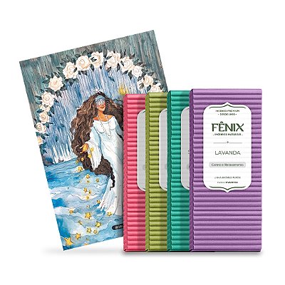 Kit Iemanjá com 4 aromas - Gerânio / Arruda / Sal Grosso / Lavanda