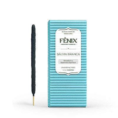 Incenso Natural de Sálvia Branca