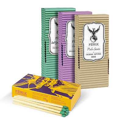 Kit Boas Vibrações + Caixa de Fósforo