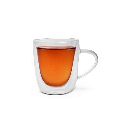 Xícara dupla em vidro - 200ml