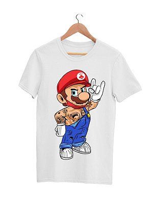 Camiseta Gola Básica - Mario 2020