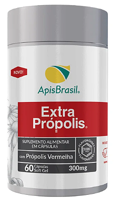 Extrato de Própolis Vermelha em Cápsulas