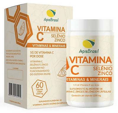 Vitamina C + Selênio + Zinco