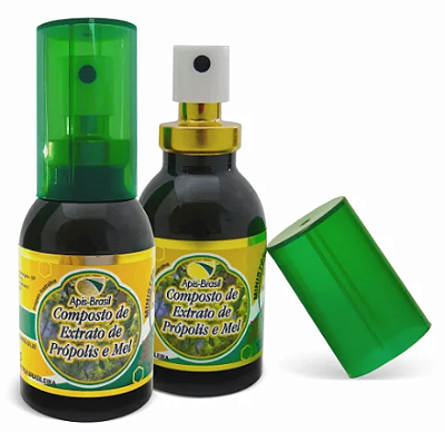 Spray de Própolis Verde com Mel - Forte - 30 ml