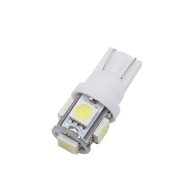 Lâmpada de Led Pingo T10 W5W Com 5 LEDs Super Branca (Unidade)