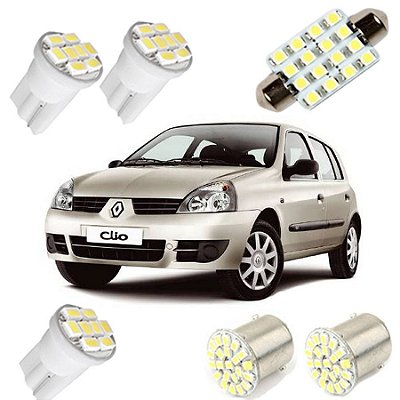 Kit De Lâmpadas De LED Para Renault Clio