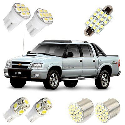 Kit De Lâmpadas De LED Para Chevrolet S10