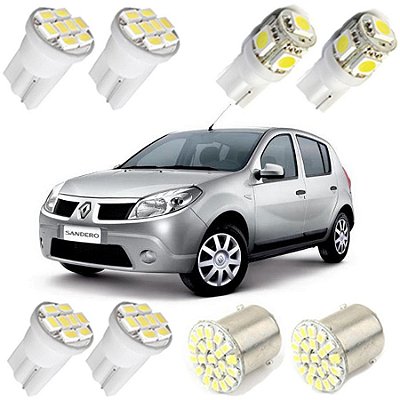 Kit De Lâmpadas De LED Para Renault Sandero