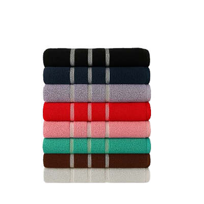 Kit 30 Toalhas Banho Bruna Popular Simples Macia Resistente 100% Algodão