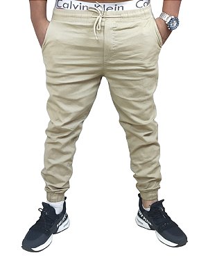 calça jogger(elastico) jeans preto-atacado-R$38,99 - Broquel Jeans