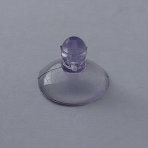 Ventosa pvc 25 mm cabeça redonda - PCTE com 100 PÇS