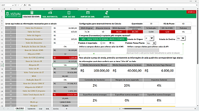 Planilha de Conferência do ICMS-ST Fiscal em Excel 6.1