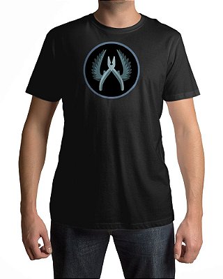 Camiseta CS:GO Counter-Strike Símbolo Contra-terroristas
