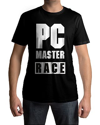 Camiseta PC Gamer Master Race