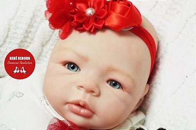Boneca Bebê Reborn Menina Detalhes Reais Super Linda Acompanha Acessórios e Enxoval Completo