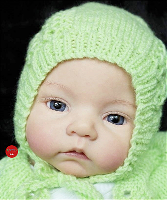 Boneca Bebê Reborn Menina Huggy 51 Cm Olhos Abertos Bebê Realista Super Fofa Com Lindo Enxoval