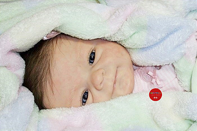 Bebê Reborn Menina Coco Malu 48 Cm Olhos Abertos Bebê Realista Acompanha Chupeta E Lindo Enxoval