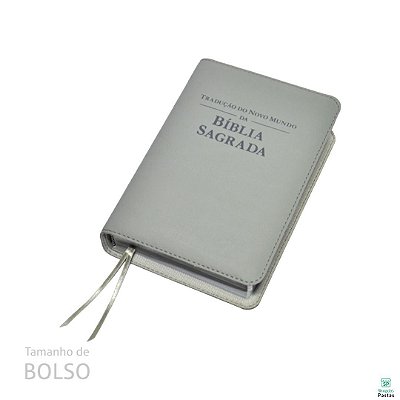Capa Artesanal para BÍBLIA DE BOLSO com Inscrição