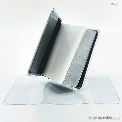 Capa para Bíblia de Bolso em PVC Transparente