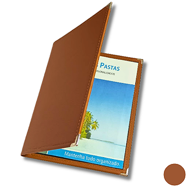 Capa Suporte para Revista e Apostila - Caramelo