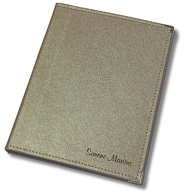 Pasta de Publicações Slim Premium - Prada Bronze