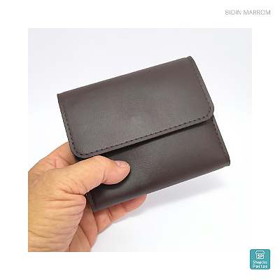 Porta Folhetos Compacto - Bidin Marrom