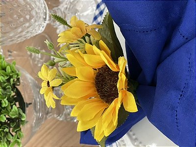 Porta Guardanapo Girassol