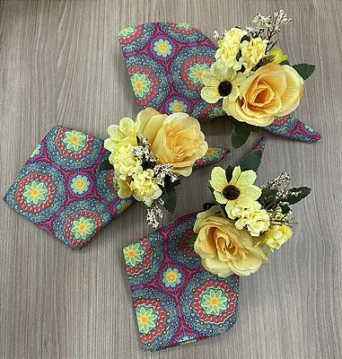 Kit 6 Lugares Estampado