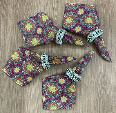 Kit 4 Lugares Estampado