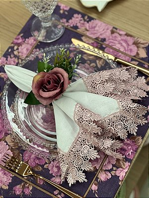 Kit 8 Lugares Floral