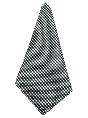 Guardanapo Xadrez Perto e Branco