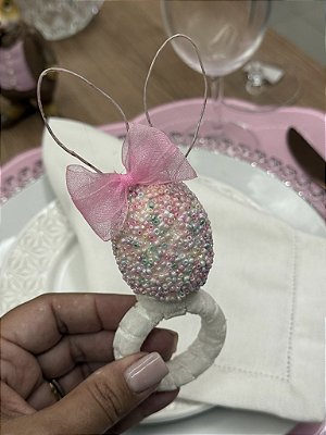 Porta Guardanapo Pascoa Ovo Coelho