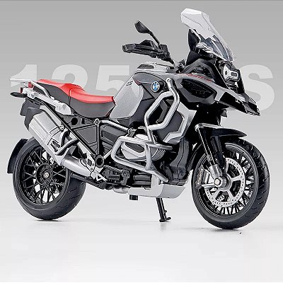 Miniatura BMW R 1250 GS 2021 Cinza Caipo 1:12