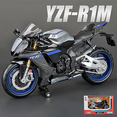 Miniatura Yamaha YZF-R1M 2022 Makeda 1:12