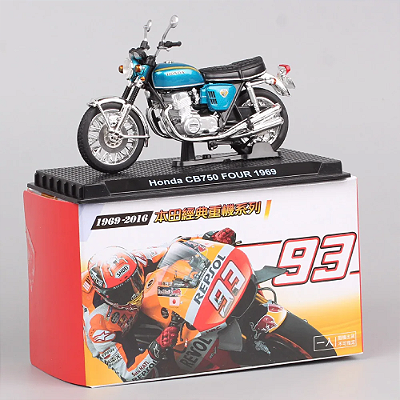 Miniatura Honda CB750 Four 1969 1:24