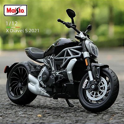 Miniatura Ducati X Diavel S 2021 Maisto 1:12